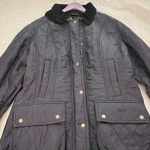 Barbour Navy Beadnell Quilted Jacket